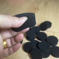 Éponge en mousse de silicone de haute qualité, forme cylindrique personnalisée, résistante à la chaleur, pour personnalisation