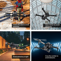 Mini drone télécommandé 2024 Propel RC, le plus petit avion jouet GD13 Pro avec flux optique, drones 4K