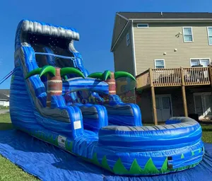 Trượt Nước Trong Nhà Thương Mại 17Feet Cho Trẻ Em Trượt Nước Sân Sau Cho Người Lớn Bể Bơi Trượt Nước Bơm Hơi - Product Image 3