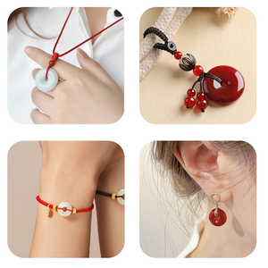 Khuôn Silicon cho mặt dây chuyền Hòa Bình, thích hợp để làm đồ trang sức, móc khóa, Mặt dây chuyền, đồ trang trí, vòng tay và Hạt Vòng Cổ - Product Image 4