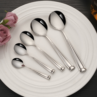 Service de Couverts de Luxe en Acier Inoxydable Certifié CE avec Logo Personnalisé, Polissage Miroir, Couteau Fourchette Cuillère, Cadeaux d'Affaires Élégants