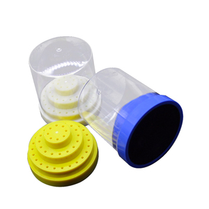 Lab <span class=keywords><strong>Dental</strong></span> <span class=keywords><strong>Endo</strong></span> <span class=keywords><strong>Box</strong></span>, ronde kunststof houder voor 60 boortjes - Product Image 4