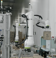 Robot collaboratif FANUC CRX-30iA à 6 axes, charge utile maximale de 30 kg, portée variable de 1756/1889 mm pour la palettisation de cartons à la fin de ligne