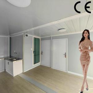 ตู้เก็บของ20FT สำหรับบ้านสำนักงานดีไซน์หรูพับได้40ft จีนเคลื่อนที่ได้ - Product Image 3