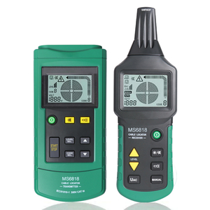 MS6818 traceur de câble de fil professionnel Portable localisateur de tuyau métallique détecteur testeur moniteur de ligne tension émetteur 12 ~ 400V - Product Image 1