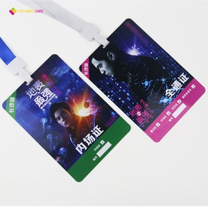ป้ายชื่อเคลือบลามิเนตแบบกำหนดเองพร้อมสายคล้องคอสำหรับงานอีเว้นท์ บัตรผ่านหลังเวทีวีไอพี และนามบัตร - Product Image 4
