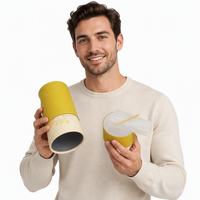 Boîte d'emballage en papier kraft biodégradable et recyclable pour desserts, pâtisseries, aliments, boîte à macarons, boîte à nouilles