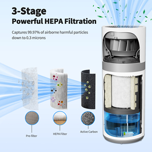 Home Large Room Coverage H13 Purifier 5L Water Capacity Smart AQI Display WiFi Tuya Air Cleaner and <b>Humidifier</b> Air Cleaner - Product Image 2