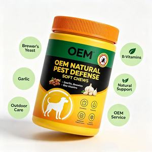 <span class=keywords><strong>Comprimés</strong></span> à mâcher naturels contre les tiques et les <span class=keywords><strong>puces</strong></span> pour chiens - Product Image 4