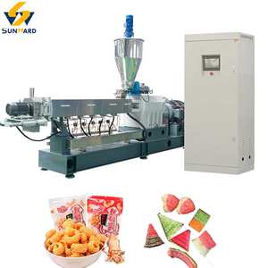 Línea de Procesamiento de Extrusora de Doble y Simple Tornillo para Pellets <span class=keywords><strong>2D</strong></span> y 3D, Máquina para Hacer Papas Fritas, Snacks de Tortilla y Bugles - Product Image 4