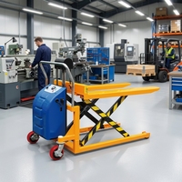 Nouvelle Chariot Élévateur Électrique à Ciseaux 1500 kg (Acier Carbone, Garantie 1 An) pour Ateliers de Réparation de Machines et Entrepôts en Hauteur