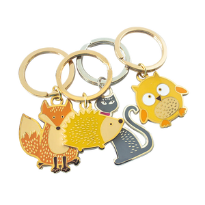 CADEAU EXCEPTIONNEL : Porte-clés personnalisés en cuivre, gravés avec lettres, logos, dessins animés, style vintage, émail, sérigraphie – Créez le vôtre - Product Image 5