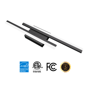 Moderna Lámpara <span class=keywords><strong>de</strong></span> Pared LED 3CCT <span class=keywords><strong>de</strong></span> 24 Pulgadas <span class=keywords><strong>para</strong></span> Interiores, IP44, Acrílica, <span class=keywords><strong>para</strong></span> <span class=keywords><strong>Baño</strong></span>, Dormitorio, 3ra Generación, Lámparas <span class=keywords><strong>de</strong></span> Espejo - Product Image 2