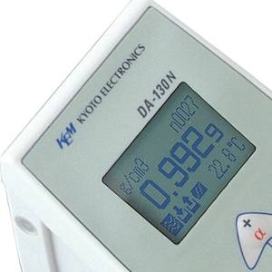 เครื่องวัดความหนาแน่นแบบพกพา Kyoto Electronics DA-130N เครื่องวัดความถ่วงจำเพาะ 0.0000-2.0000 กรัม/ซม.3 สำหรับวัดตัวอย่างของเหลว ผลิตในญี่ปุ่น - Product Image 2