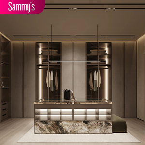 Nuevo Armario Moderno de Madera Maciza de Cedro con Puertas de Chapa de Madera, Ecológico, Impermeable, Mueble de Dormitorio, Almacenamiento de Pared - Product Image 2