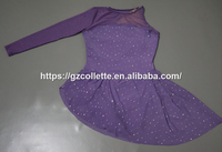 Robe de ballet style occidental pour filles, tenue de danse pour enfants, costume de scène pour adultes, justaucorps en maille extensible, robe de ballet