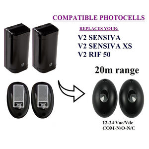 <span class=keywords><strong>Detector</strong></span> fotoelétrico ativo da barreira com plástico impermeável do único feixe infravermelho para o sistema de alarme do assaltante na janela da porta do portão - Product Image 3