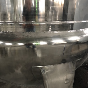 Bollitore a doppia parete in acciaio inox personalizzato Huashang con miscelazione automatica per impianti di lavorazione alimentare industriale - Product Image 3