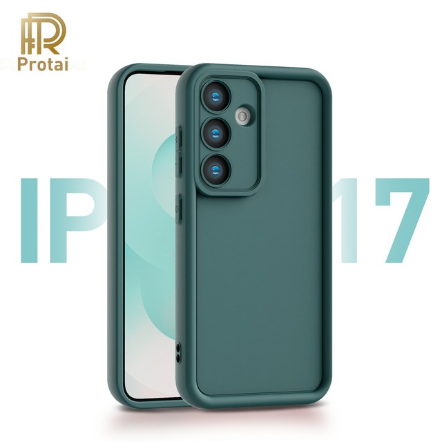 Hot Sale High Quality Shockproof Customizable TPU Phone Case for 17promax for vivo for 8 Colors Pure Color Design