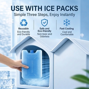 <span class=keywords><strong>Cama</strong></span> Refrigerante para Perros y Gatos Creativity Cat & Dog, Transpirable, Impermeable, con Bolsa Refrigerante Integrada, <span class=keywords><strong>Nido</strong></span> para Mascotas para Uso en Interiores en Verano - Product Image 2