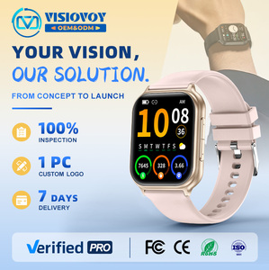 Montre connectée numérique intelligente OEM Visiovoy 2027 personnalisée pour homme, répondre aux messages, mini, nouvelle montre, montre connectée fitness Android étanche - Product Image 1