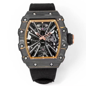 Reloj de Pulsera Mecánico Automático de Moda para Hombre, Deportivo, Resistente al Agua, con Caja de Fibra de Carbono y Correa de Tela - Product Image 2