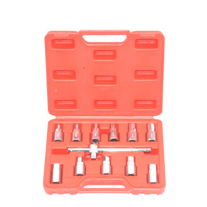 Hangzhou Xunchi <b>Tools</b> 12 Piece Oil Pan Socket <b>Set</b> 1/2 In Alloy Steel Automotive Repair Impact Socket Kit - Product Image 1