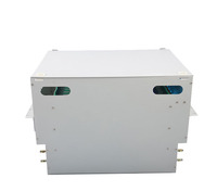 Kotak Terminal optika pemasangan rak 1U 2U 4U Panel tambalan serat optik ODF Harga baki sambungan Unit 12 24 48 72 144 288 Port inti