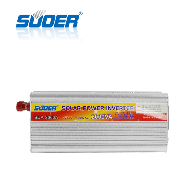 Suoer Factory Price 220v 12v Ac Dc Inverter 2000VA Power Inverter