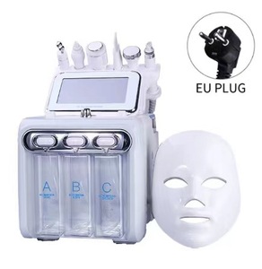 2024 salone di bellezza clinica per la pulizia del viso ringiovanimento della pelle H2o2 a getto di ossigeno idrogeno Peeling Aqua macchina 7 in 1 OEM ODM - Product Image 3