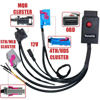 Cable ThinkElk MQB MLB UDS 3 en 1, Kit de Cable para Plataforma de Prueba de Panel de Control para V-W 4/5th Cluster para Audi A6 A8 A4 Q5 Q7, Cable MLB MQB