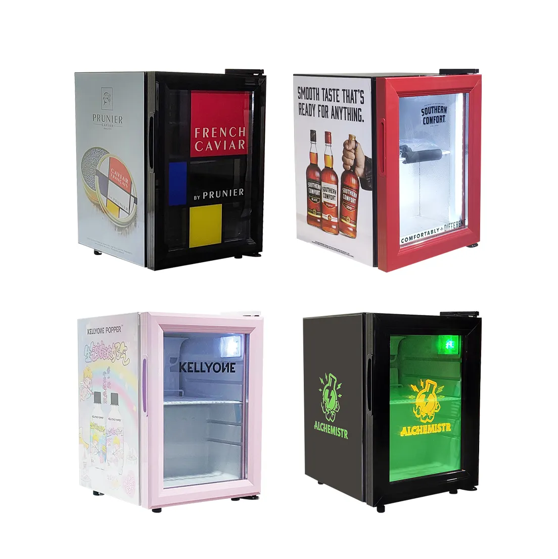 Meisda 2023 novo balcão de 30l exibição de vinho, refrigerador comercial com logotipo do cliente