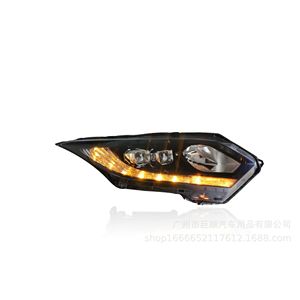 Ensemble de phares Honda Vezel 2015-2018, feux de croisement LED, clignotants séquentiels, feux de jour pour mise à niveau et modernisation - Product Image 2