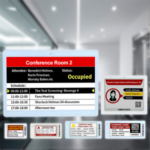 E-Ink Client <b>Folder</b> E Ink <b>Display</b> Electronic <b>Display</b> Signage Eink Office System Abs Material For Smart Office Conferences - Product Image 1