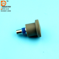 Pin Plunger Pegas Baja Tahan Karat AISI 303 M10 M12, Pin Pegas Indexing, Plunger Pegas untuk Peralatan Otomasi