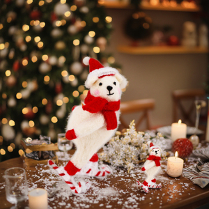 Ornamento fatto a mano del topo <span class=keywords><strong>di</strong></span> lana <span class=keywords><strong>di</strong></span> feltro dell'ago per la casa del bambino & decorazioni appese <span class=keywords><strong>di</strong></span> natale <span class=keywords><strong>di</strong></span> festa <span class=keywords><strong>di</strong></span> <span class=keywords><strong>pasqua</strong></span> - Product Image 4