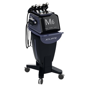 Appareil facial portable E-OEM 6-en-1 à jet d'oxygène et hydrothérapie avec écran tactile US pour soins du visage à domicile, traitement de l'acné et nettoyage en profondeur - Product Image 1