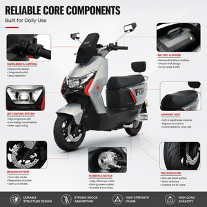 Motos électriques cruiser pour adultes de haute qualité à vendre, 2 roues, certificat CEE, 72V 2000W - Product Image 5