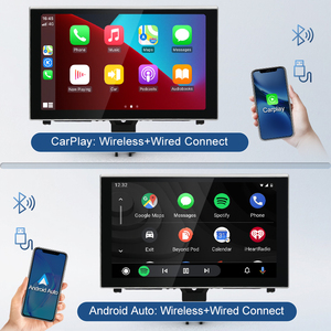 Pantalla retráctil de 9 pulgadas con sistema Linux, Carplay AUTO para AUDI A6 A7 C7 años 2012-2018, reproductor de video para coche, navegador GPS, pantalla inteligente. - Product Image 4