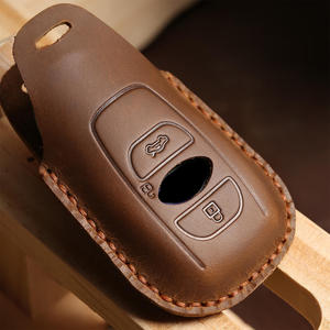 Funda de Cuero para Llave de Coche Subaru Legacy XV Forester Outback BRZ SIT, Accesorios, Carcasa Protectora para Llave Remota de Auto - Product Image 4