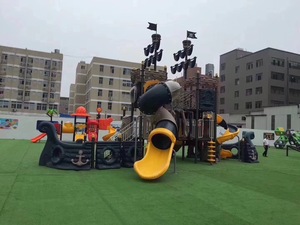 Toboggan d'extérieur en acier vibrant pour école et usage résidentiel, favorise le développement de l'enfant, encourage l'<span class=keywords><strong>exploration</strong></span>, garantie 1 an - Product Image 6