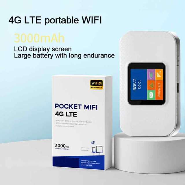 BL-M808 Pocket Wifi Mobile 4G LTE 3000mah Hotspot Router Wireless Wifi Mifis Modem