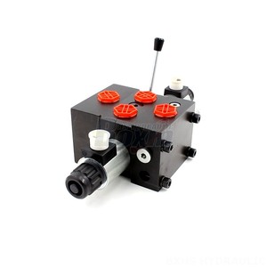 Vanne hydraulique multidirectionnelle Dcv58 Dn20 60 L/min, électrovanne directionnelle 350 bars, six voies, filetage interne, fonte - Product Image 1