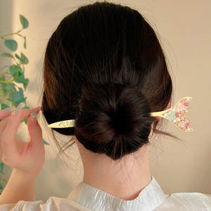 मत्सटेल हेयरपिन महिलाओं के बाल सामान प्राचीन हीरे के सामान प्राचीन हीरे की indinndony बालों के बहेड्स - Product Image 1