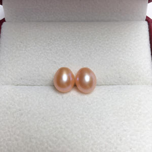 Manik-manik Mutiara Air Tawar Bentuk Tetes 8-9MM Grade 4A Untuk Pembuatan Perhiasan, Mutiara Longgar Tanpa Cacat - Product Image 4