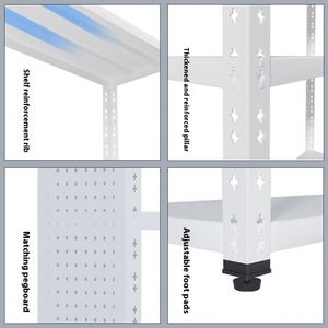 볼트리스 조정 가능한 산업용 헤비 듀티 팔레트 랙 시스템 창고 강철 금속 저장 랙 선반 장치 - Product Image 5