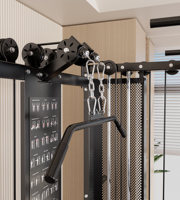 Rack de musculation multifonction robuste avec fonction de tractions assistées et option de presse à jambes – Nouveauté 2026