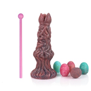 YOCY Big Knot Alien Ovipositor <b>Dildo</b> Silicone Anal Vaginal Pleasure Sex Toy for Women Lay Eggs Adult Games Massager Masturbator - Product Image 1