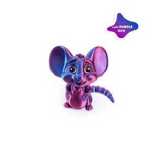 Jouet Dragon Arc-en-ciel à Grandes Oreilles Imprimé en 3D, Figurine Articulée Anti-stress, Adorable Ornement de Bureau Animalier, Matériau PLA Durable, Cadeau d'Anniversaire pour Enfants - Product Image 3