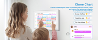 Boîte d'emballage OEM et personnalisée, calendrier numérique WiFi et tableau des tâches, écran tactile IPS HD pour partager des moments en famille instantanément